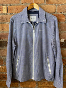 Ben Sherman Archive Harrington - Gingham Blue - Mitchell McCabe Menswear