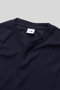 No Nationality Clive Tee - Navy Blue - Mitchell McCabe Menswear
