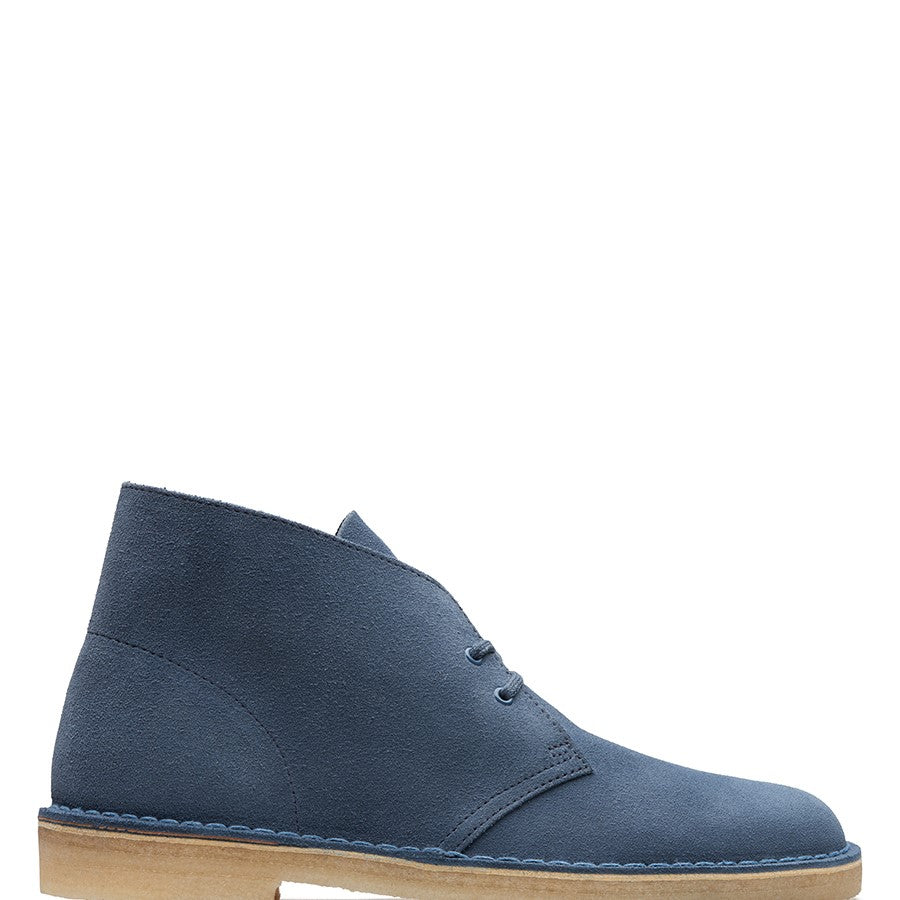 Clarks Originals Desert Boot - Deep Blue Suede - MitchellMcCabe