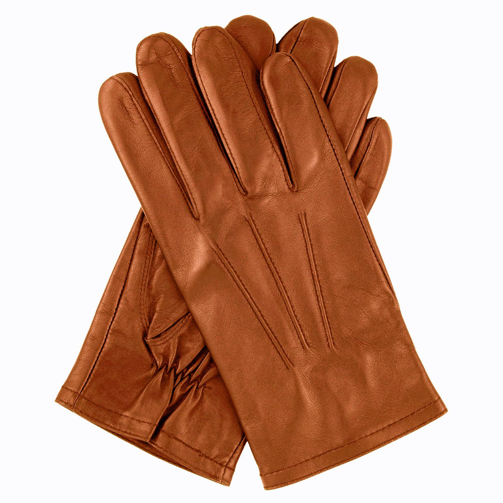 Dents Leather Gloves - Cognac - MitchellMcCabe