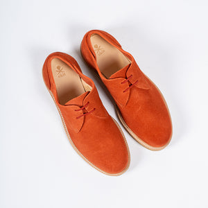 Ekn Maple Suede in Burnt Orange - Mitchell McCabe Menswear