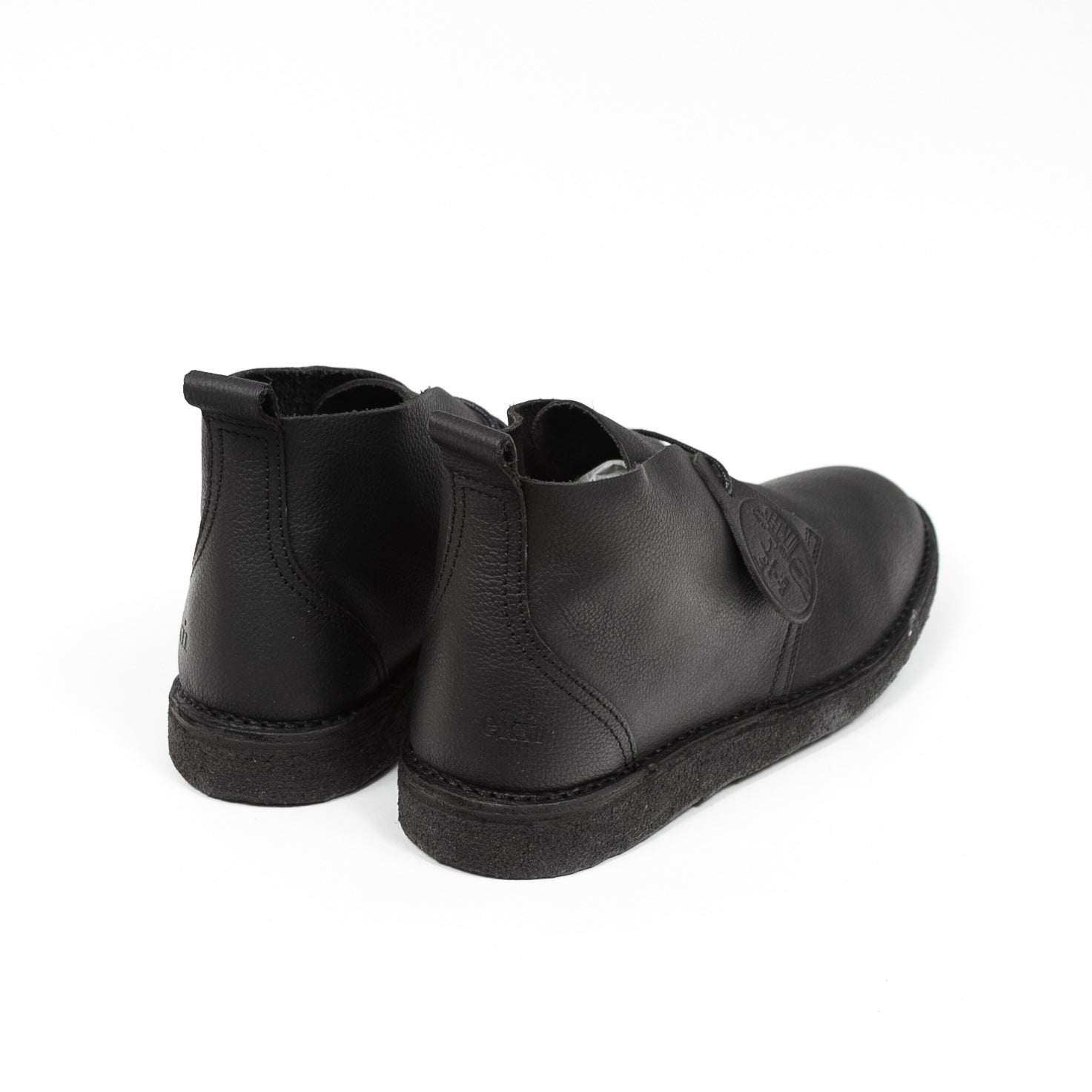 Ekn by Max Herre Leather Boot in Black - Mitchell McCabe Menswear