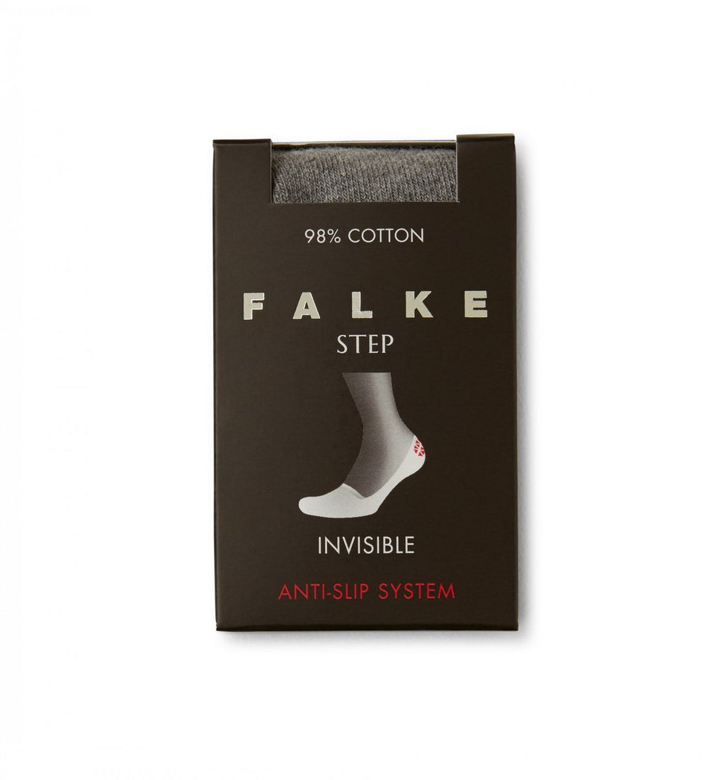 Falke Invisible Step Socks - Grey - Mitchell McCabe Menswear