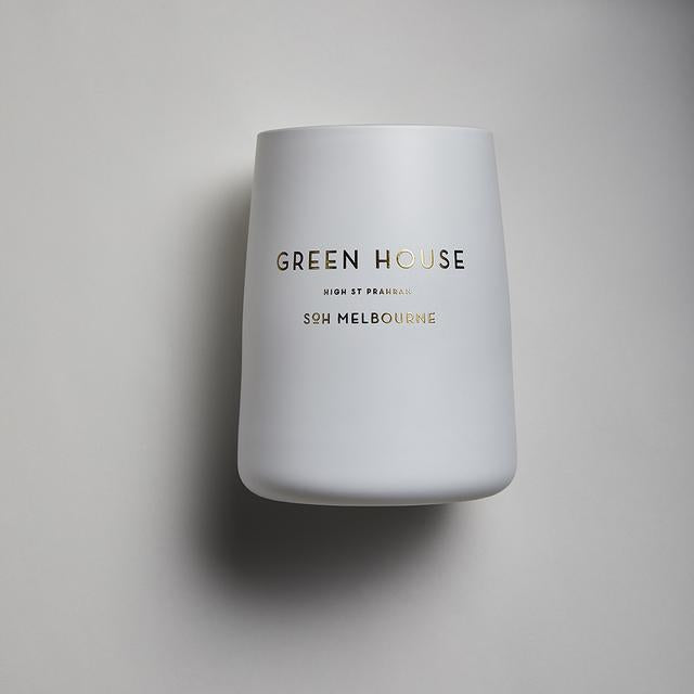 S.O.H Melbourne Green House Candle - Mitchell McCabe Menswear