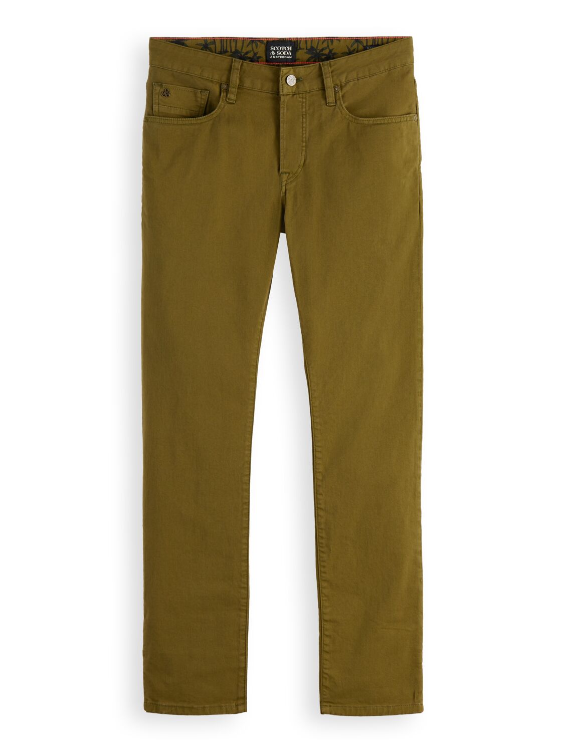 Scotch and Soda Ralston Jean - Lizard Green