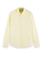Load image into Gallery viewer, Scotch and Soda Striped Oxford Shirt - Lemon
