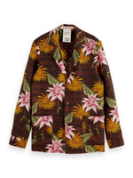 Load image into Gallery viewer, Scotch and Soda Printed Linen Blend Blazer - Floral
