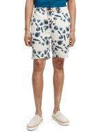 Load image into Gallery viewer, Scotch and Soda Fave Linen Blend Beach Shorts - White
