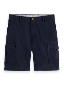 Scotch and Soda Fave Garment Dyed Cargo Shorts - Night