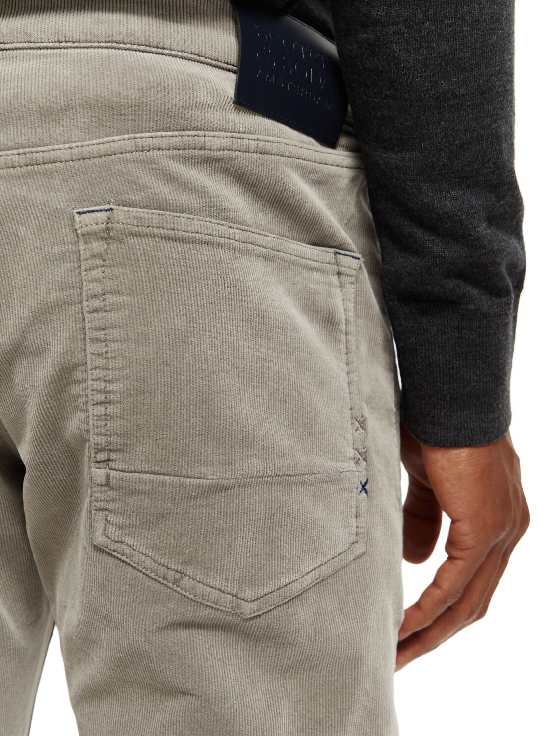 Scotch and Soda Ralston Cord Jean - Moonstone