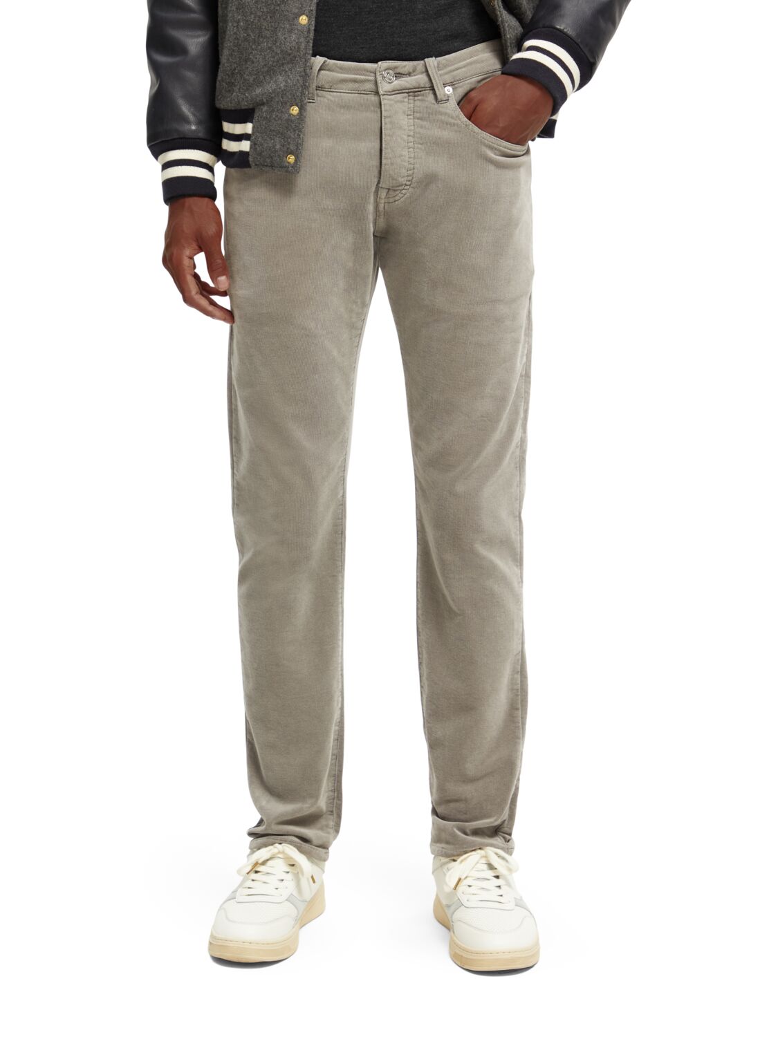 Scotch and Soda Ralston Cord Jean - Moonstone