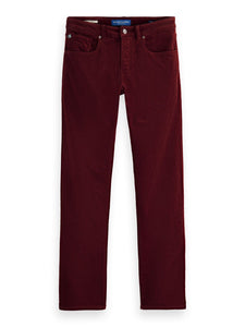 Scotch and Soda Ralston Cord Jean - Bordeaux