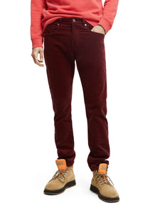 Scotch and Soda Ralston Cord Jean - Bordeaux