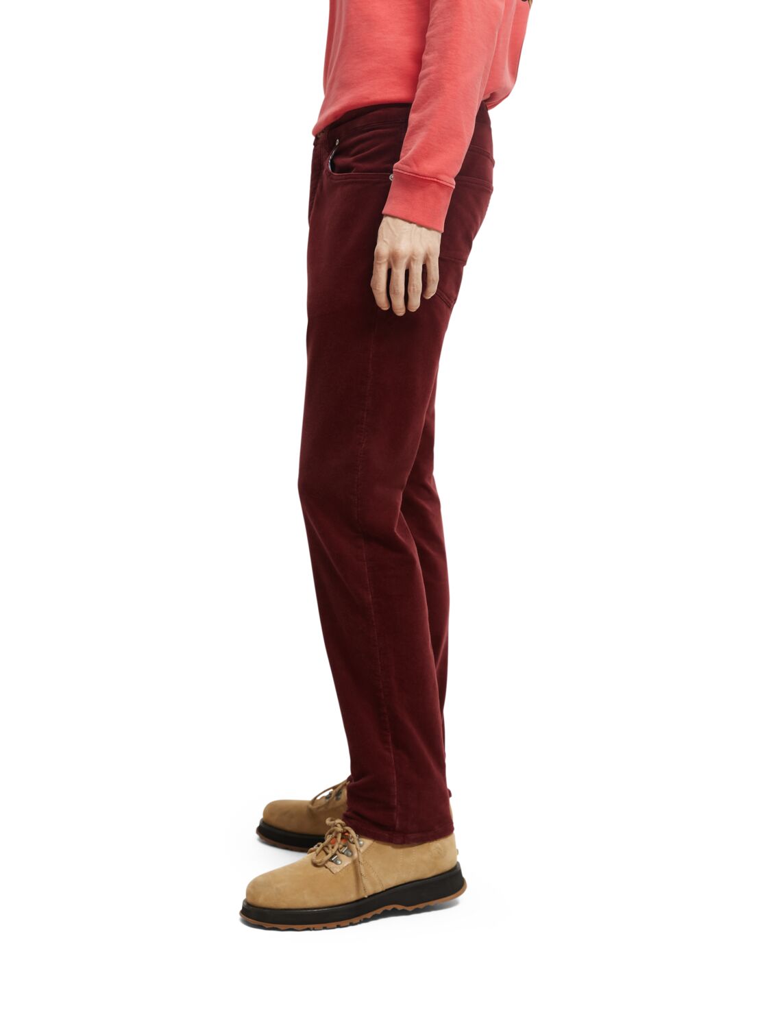 Scotch and Soda Ralston Cord Jean - Bordeaux