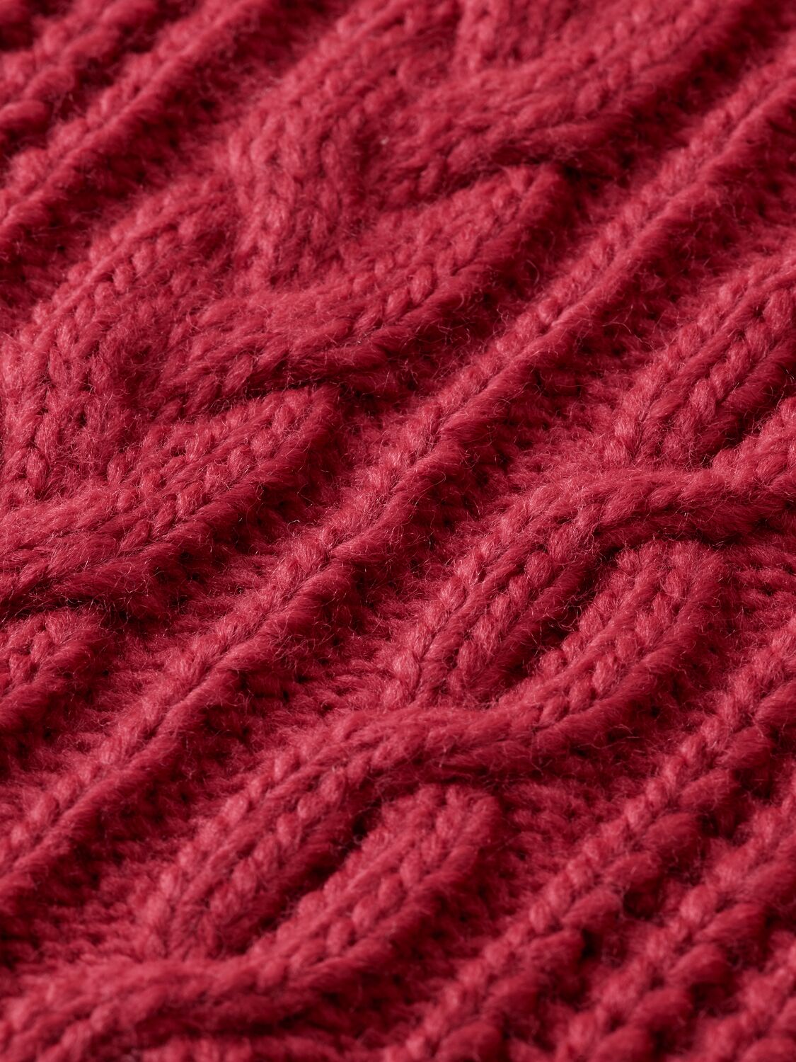 Scotch and Soda Wool Blend Structure Knit Sweat - Cayenne