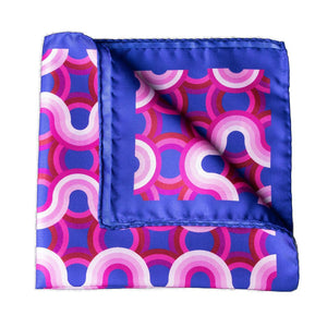 Italian Silk Pocket Squares - Pinks - MitchellMcCabe