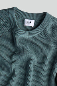 No Nationality Jacobo Crew Neck Knit - Forest