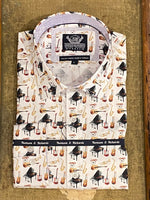 Load image into Gallery viewer, Thomson &amp; Richards Print Shirt - Jazz
