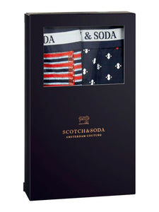 Scotch and Soda Classic Boxer Shorts - Stripes and Spots - MitchellMcCabe