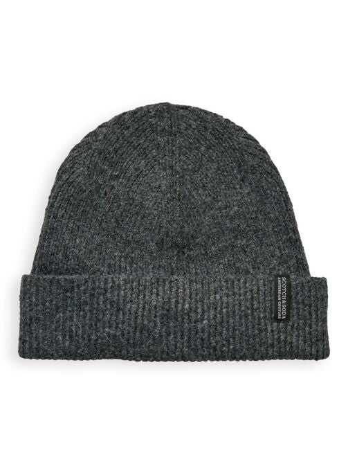 scotch and soda beanie in anthracite