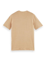 Load image into Gallery viewer, Scotch and Soda Linen Blend Luxury Tee - Graceland Sand

