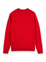 Load image into Gallery viewer, Scotch and Soda ECOVERO™ Classic Crew Neck Pullover - Hollywood Red

