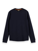 Load image into Gallery viewer, Scotch and Soda ECOVERO™ Classic Crew Neck Pullover - Americana Blue
