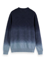 Load image into Gallery viewer, Scotch and Soda Dip Dyed Textured Knit - Washed Blue
