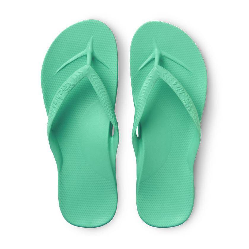 Archies Arch Support Flip Flops/Thongs - Mint