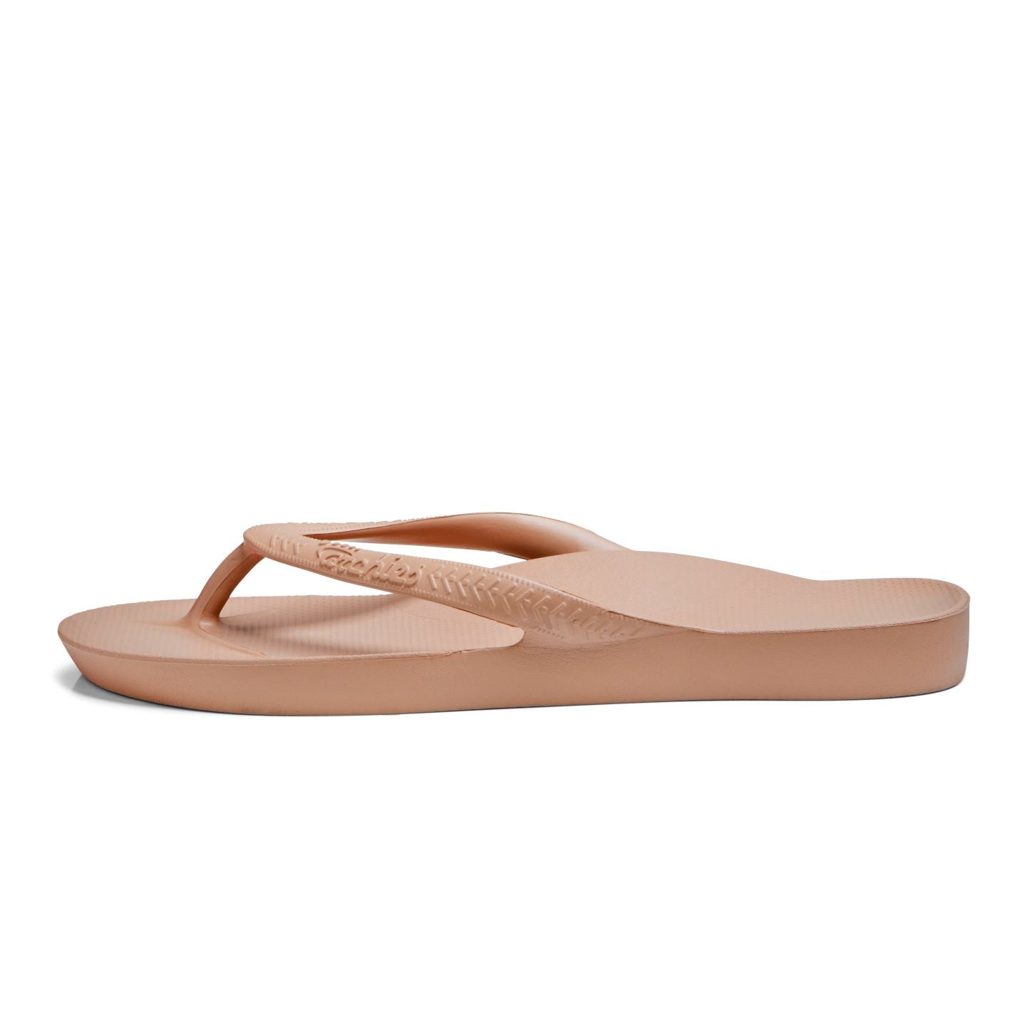Archies Arch Support Flip Flops/Thongs - Tan