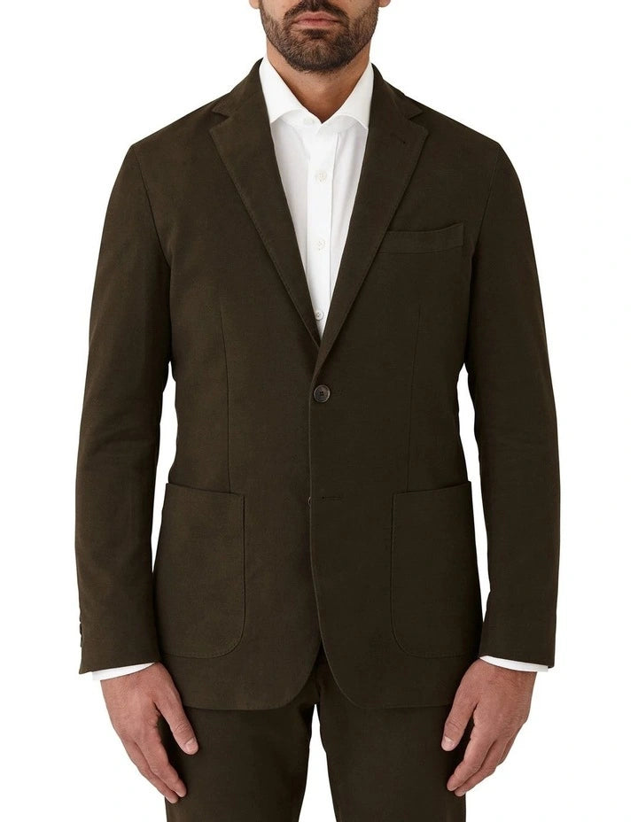 Cambridge Burnley Moleskin Jacket - Khaki