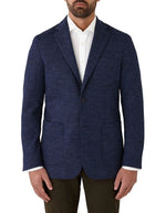 Load image into Gallery viewer, Cambridge Malvern Wool Blend Jersey Jacket - Blue
