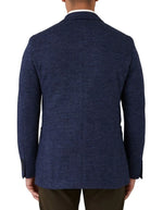 Load image into Gallery viewer, Cambridge Malvern Wool Blend Jersey Jacket - Blue
