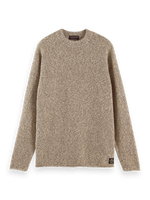 Load image into Gallery viewer, Scotch and Soda Lightweight Cotton Linen Knit - Tobacco
