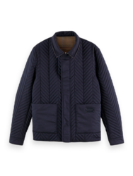 Scotch and Soda Reversible Quilted Jacket - Night