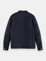 Load image into Gallery viewer, Scotch and Soda Reversible Quilted Jacket - Night
