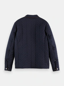 Scotch and Soda Reversible Quilted Jacket - Night