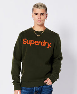 Superdry Classic Core Sweat - Olive