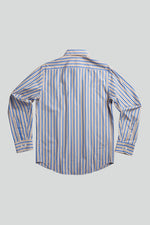 Load image into Gallery viewer, No Nationality Errico Pocket Stripe Shirt - Khaki
