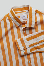 Load image into Gallery viewer, No Nationality Errico Pocket Stripe Shirt - Yellow - Mitchell McCabe Menswear
