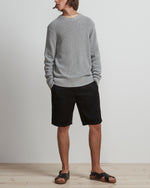 Load image into Gallery viewer, No Nationality Knut Cotton Knit - Medium Grey Melange

