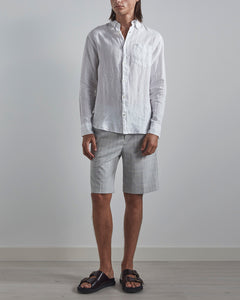 No Nationality Arne Linen Shirt - White