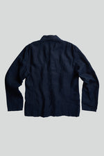 Load image into Gallery viewer, No Nationality Oscar Linen Blazer - Navy Blue
