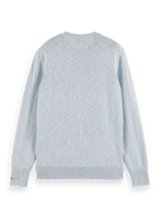 Load image into Gallery viewer, Scotch and Soda Plain Melange Sweater - Fifties Blue
