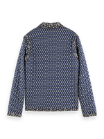 Load image into Gallery viewer, Scotch and Soda Light Weight Quilted Jacket - Indigo Print
