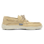 Load image into Gallery viewer, Christophe Auguin French Boat Shoe in Beige - Mitchell McCabe Menswear
