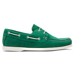 Load image into Gallery viewer, Christophe Auguin French Boat Shoe in Vert Green
