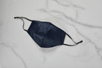 Load image into Gallery viewer, Mitchell McCabe Premium Mulberry Silk Mask - Navy - Mitchell McCabe Menswear
