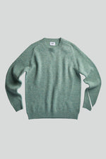 Load image into Gallery viewer, No Nationality Nathan Crew Neck Knit - Dusty Green
