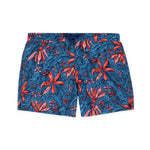 Load image into Gallery viewer, Original Weekend Swim Shorts - Jungle Floral in Aegean - Mitchell McCabe Menswear
